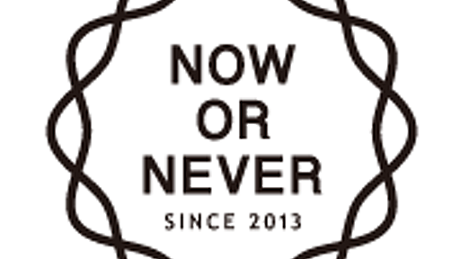 NOW OR NEVER