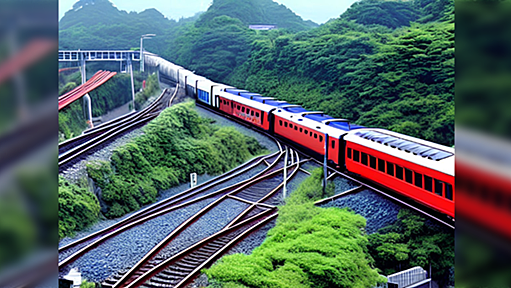 AIに電車の画像を作らせると「電車と線路」まではクリアできるが高確率でヤバい事故が起きる