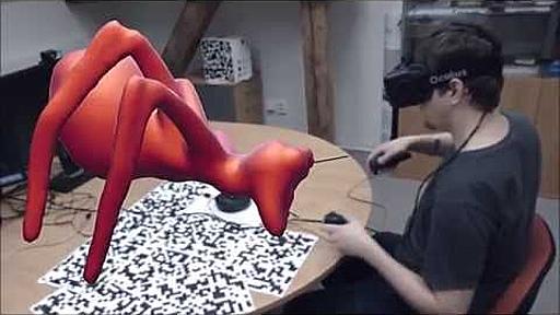 Sculpting in Virtual Reality - Oculus Rift DK2 + Razer Hydra