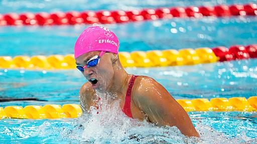 五輪＝競泳女子エフィモワ「東京大会はアンフェア」