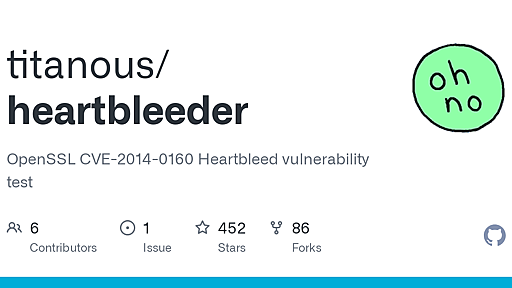 GitHub - titanous/heartbleeder: OpenSSL CVE-2014-0160 Heartbleed vulnerability test