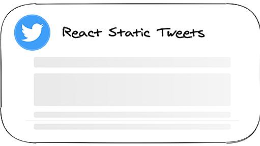 GitHub - transitive-bullshit/react-static-tweets: Extremely fast static renderer for tweets.