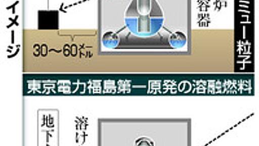 原発内の核燃料、宇宙線で透視　国内の研究グループ開発：朝日新聞デジタル