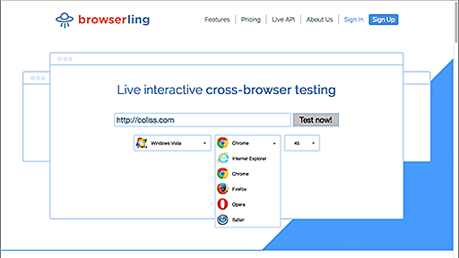 無料版は3分、だが便利！ブラウザのさまざまなバージョンで簡単に表示確認・レスポンシブの確認ができる -Browserling