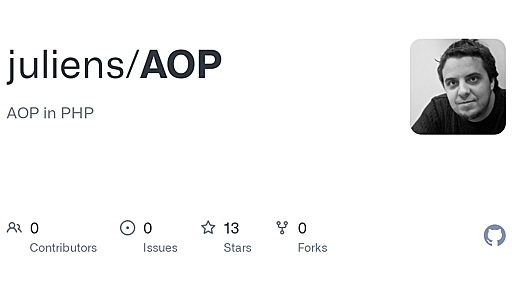 GitHub - juliens/AOP: AOP in PHP