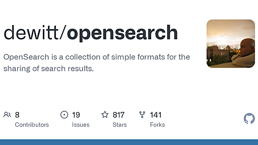 opensearch/opensearch-1-1-draft-6.md at master · dewitt/opensearch