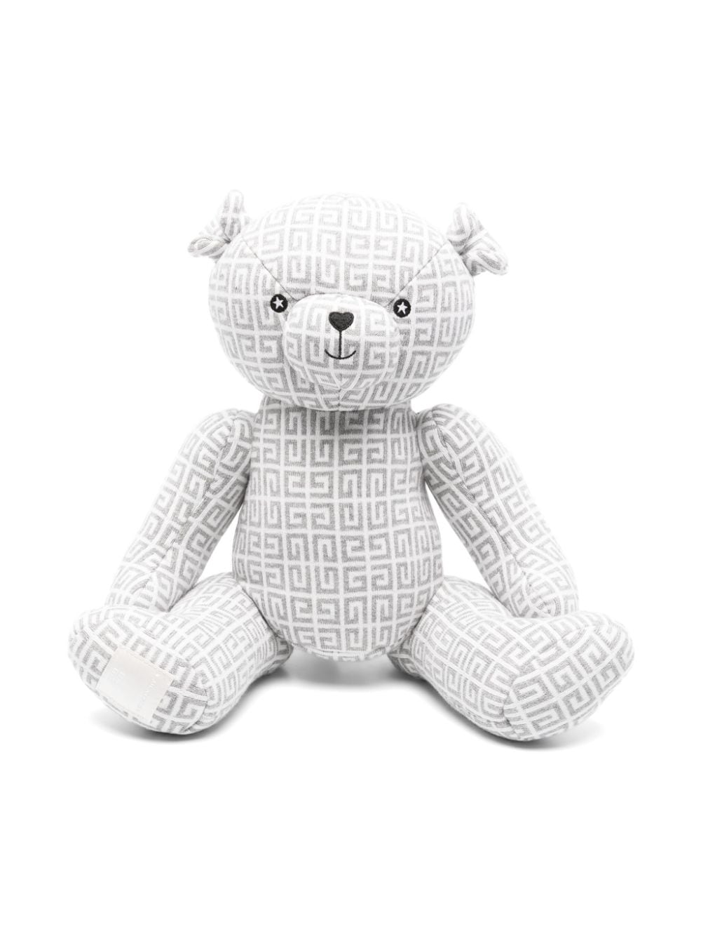 Givenchy Kids' 4g Bear Stuffed Toy In Grey