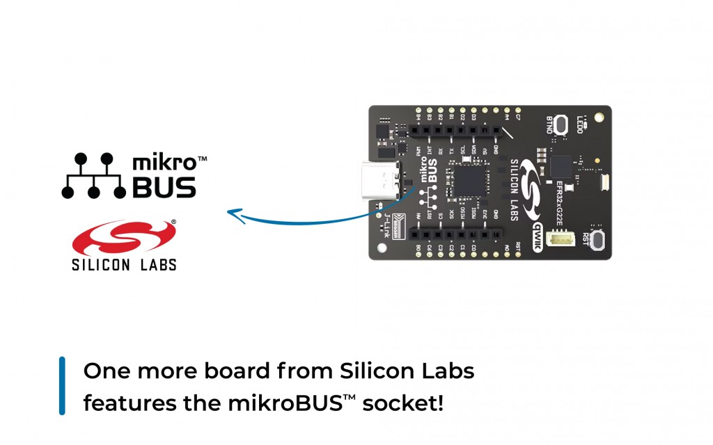 530th dev board with mikroBUS&trade;!