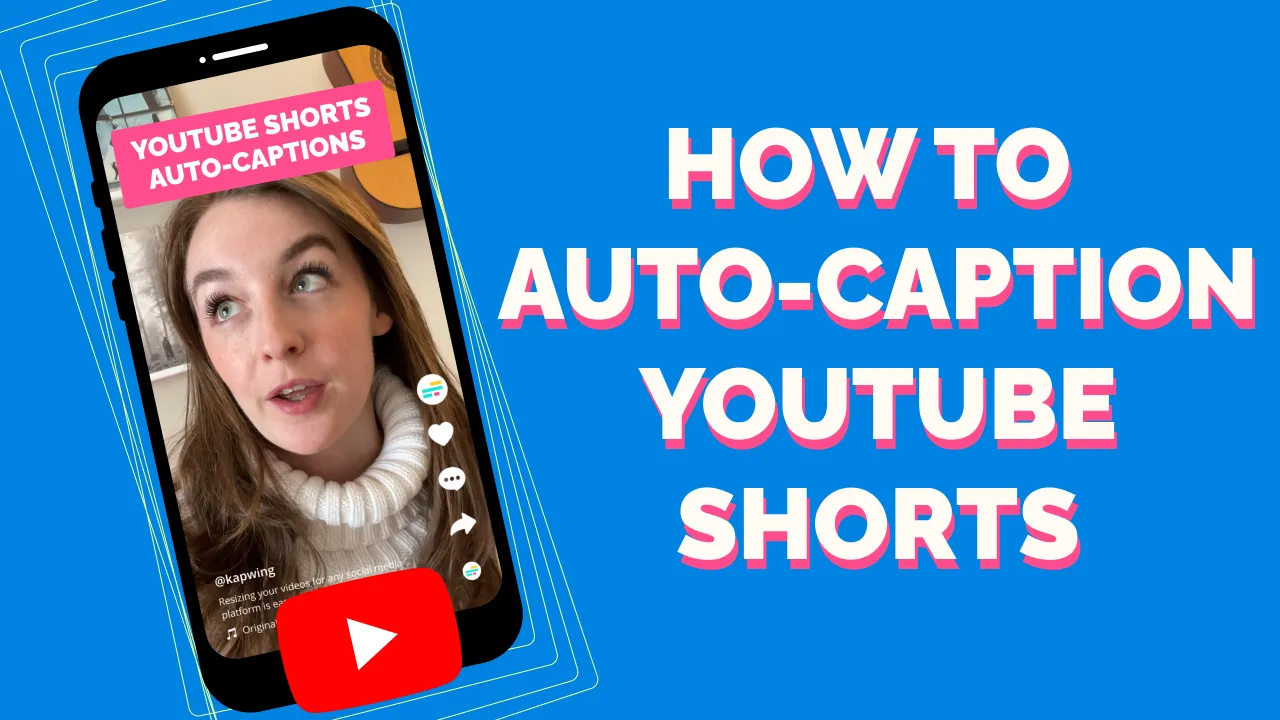 How to Auto Caption Short YouTube Videos