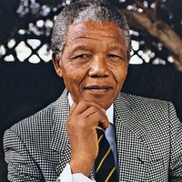 Nelson Mandela, undated photo.