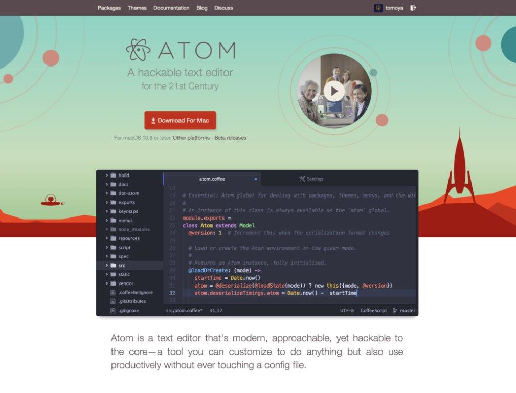 アーキテクチャから新しい！&nbsp;初めてのエディタには、21世紀生まれの「Atom」がおすすめ【続・若手エンジニア向けエディタ実践入門】