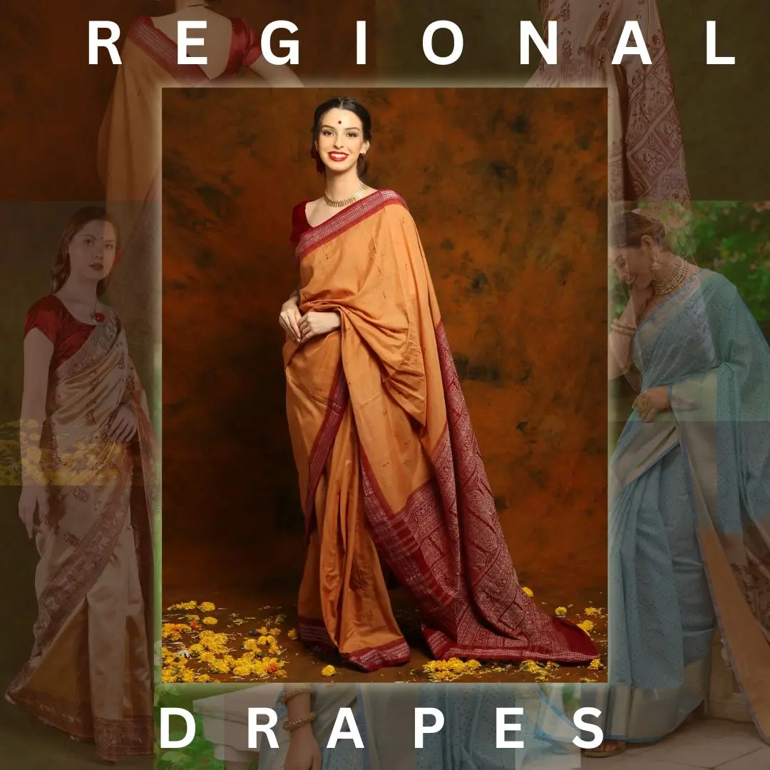 Regional Drapes with Global Appeal - Bomkai, Bandhani, Baluchari and More