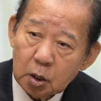 自民党の二階俊博幹事長＝川田雅浩撮影