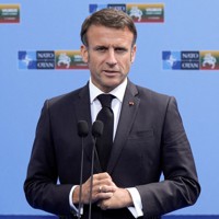 フランスのマクロン大統領＝ロイター