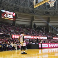 多くの来場者が集まった秋田ノーザンハピネッツの試合＝秋田市で2024年5月4日（秋田ノーザンハピネッツ提供）