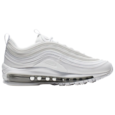 Nike Kids' Air Max 97 Sneaker In White/white/met Silver