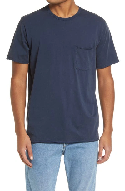 Rag & Bone Miles Organic Cotton Pocket T-shirt In Sal