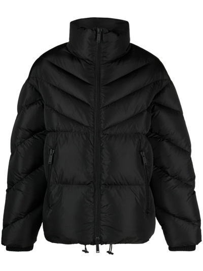 Dsquared2 Zipped-up Padded Coat In Black