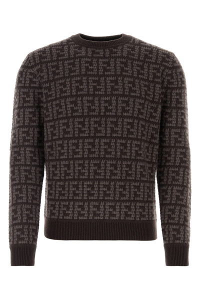 Fendi Crew Ff Crochet Cash In Multicolor