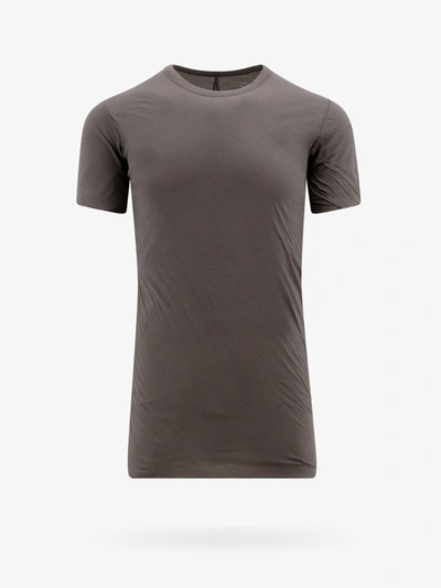 Rick Owens T-shirt In Brown