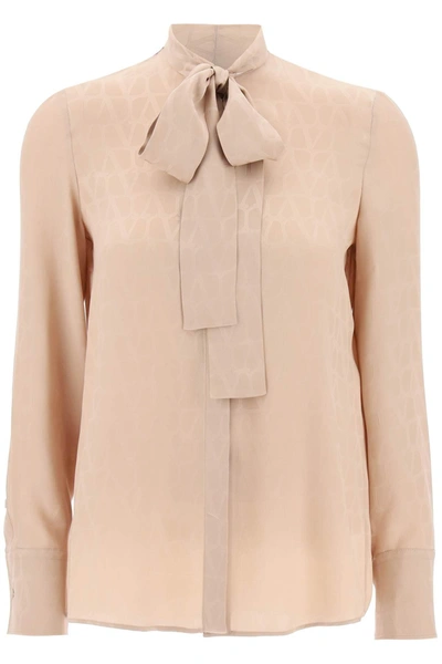 Valentino Shirt In Beige