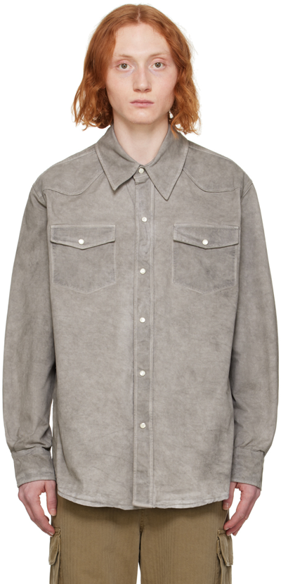 Our Legacy Frontier Denim Western Shirt