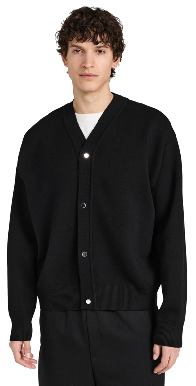 Jacquemus Black Les Classiques 'le Cardigan Boutonné' Cardigan