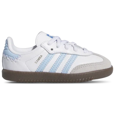 Adidas Originals Kids' Boys  Samba Original In Clear Sky Blue/white/gum