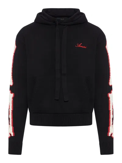 Amiri Bones Hoodie In Black