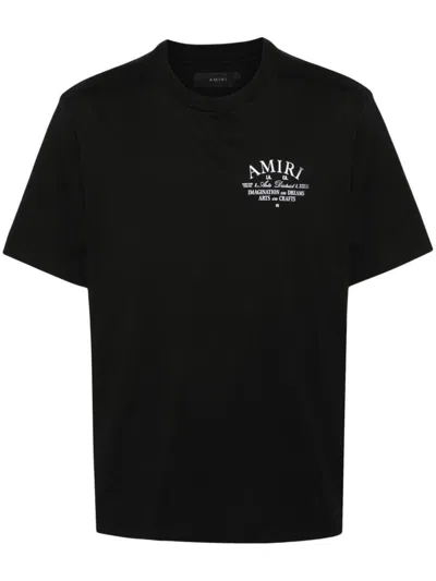 Amiri T-shirts And Polos In Black