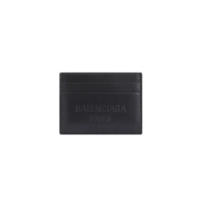 Balenciaga Duty Free Cardholder In Black