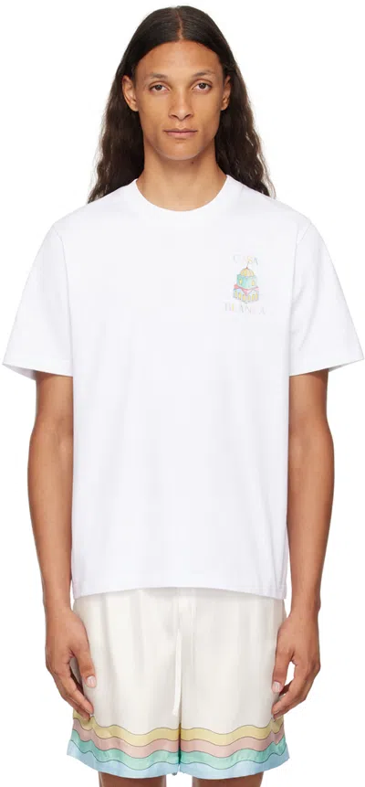 Casablanca T-shirts And Polos In White