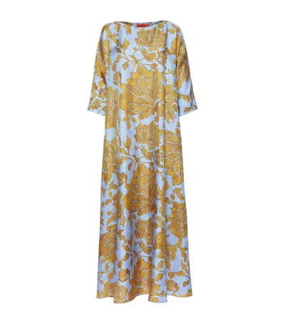 La Doublej Muumuu Kaftan Dress In Multi