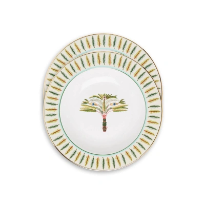 La Doublej Soup Plates Set Of 2 In Eden