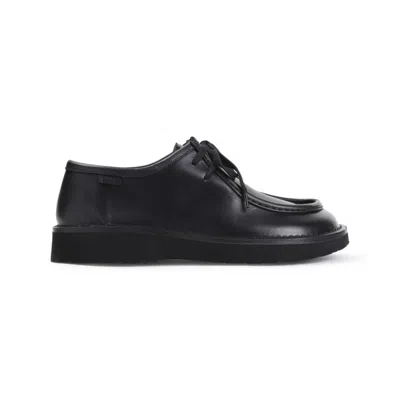 Loewe Faro Lace-up Shoes In Black