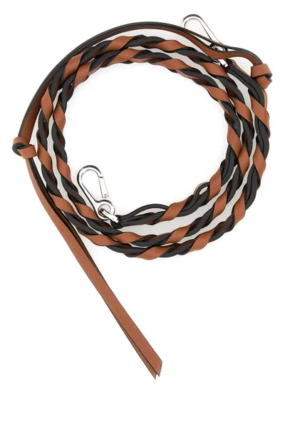 Loewe Braided Thin Strap-tu Nd  Female In Braun