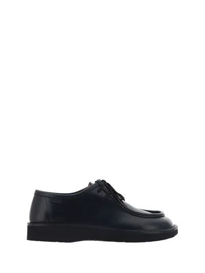 Loewe Faro Lace-up Shoes In Black