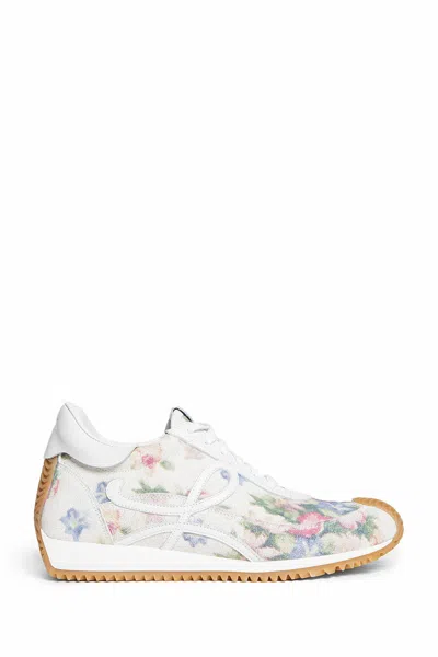 Loewe Flow Retro Floral Runner Sneakers In Multicolor