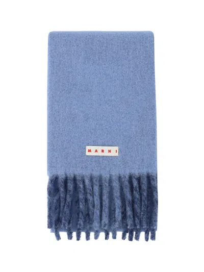 Marni Scarf In Light Blue