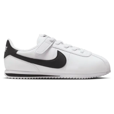 Nike Kids' Boys  Cortez Easyon In Black/white