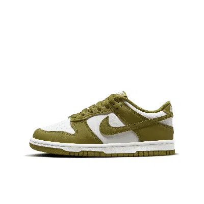 Nike Dunk Low Big Kids' Shoes In White