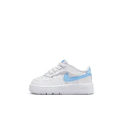 Nike Baby White Force 1 Low Easyon Sneakers