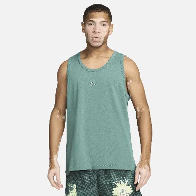 Nike Men's  Sportswear Premium Essentials Tank Top In Green