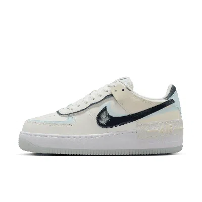 Nike Women's Air Force 1 Shadow Shoes In White