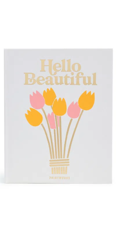 Printworks Photo Album - Hello Beautiful Multi In Gray