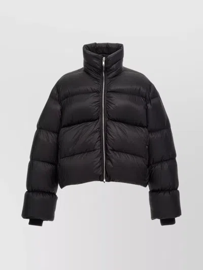 Rick Owens Porterville Turtle Down Jacket In Schwarz