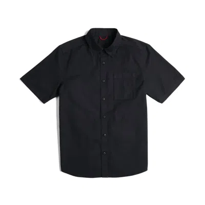 Topo Designs Men's Dirt Desert Shirt In Black