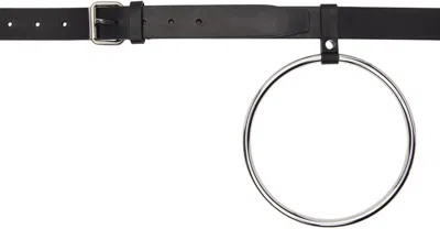 Vetements Black Ring Belt