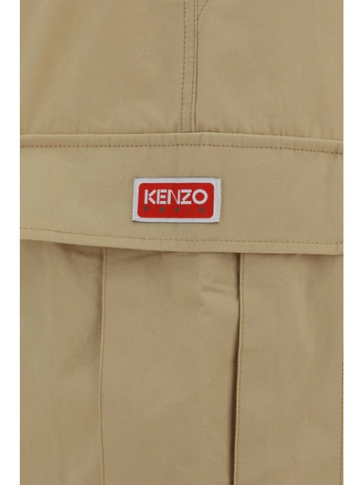 Shop Kenzo Cargo Bermuda Pants