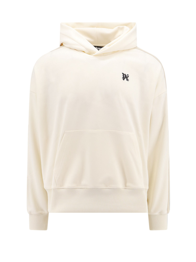 Shop Palm Angels Sweatshirt In White